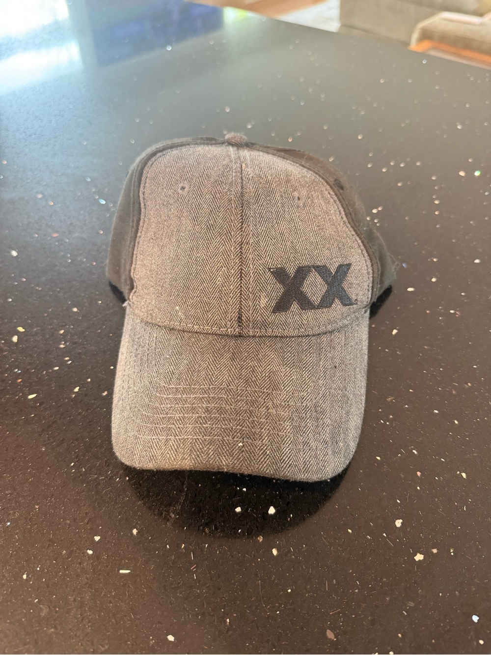 XX Logo Gray Men's Hat - Picture 2 of 4